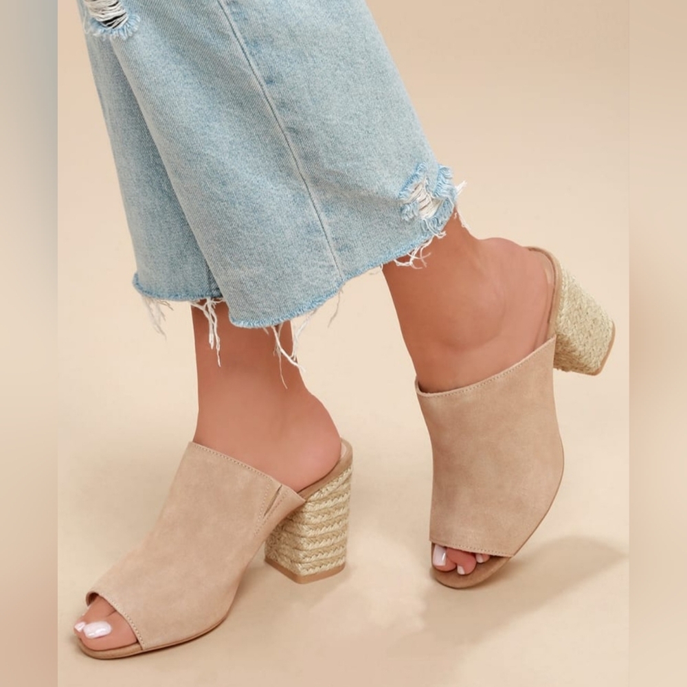 Sbicca Helena Espadrille Mules | Size 9 - New - Picture 2 of 11